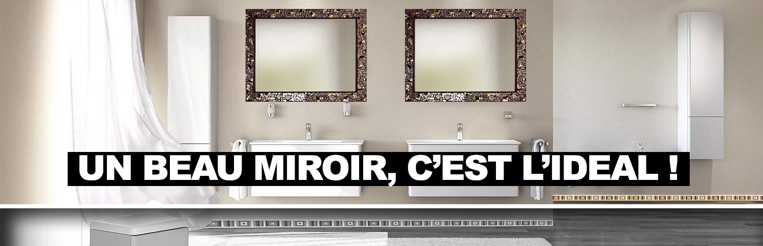 Miroir en mosaïque 